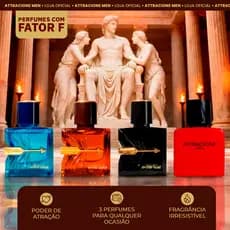 Perfume Attracione Men Kit Adonis e Attracione Men  - LANÇAMENTO