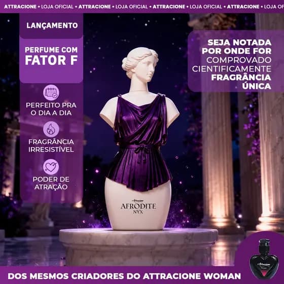 Perfume Afrodite Nyx Attracione Woman