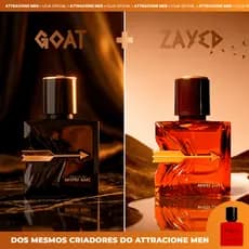 Perfume Attracione Men Kit Adonis Zayed e Adonis Goat - LANÇAMENTO
