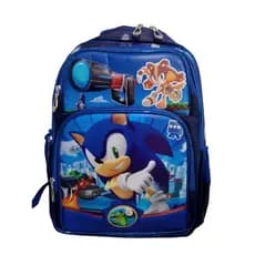 Mochila 3D Escolar Infantil Menino Bolsa Resistente Impermeável