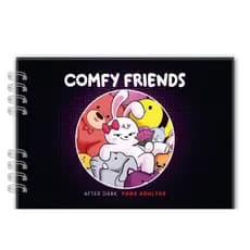 "Livro de Colorir Comfy Dark - 48 Páginas A5, Papel 90g | Exclusivo para Adultos +18 | Sensual e Criativo!"
