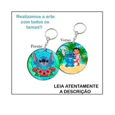 Chaveiro MDF Sublimado Personalizado – Qualquer Tema ou Foto | Lembrancinha e Presente Criativo