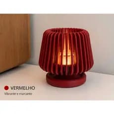 Abajur para Velas Decorativo – Luz Suave e Aconchegante