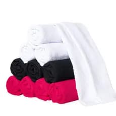 Kit 10 Toalhas de Rosto Para Salão Premium Toque Mágico 45x70cm Toque Mágico Toalhas