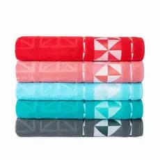 Kit 10 Toalhas de Banho Banhão Gigante Luxo Diamante 75x150cm Toque Mágico Toalhas