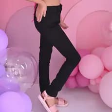 calça jeans preta feminina com Lycra, todas peças contém ajuste interno!