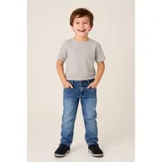 Calça Infantil e Juvenil Com Elastano Colegial