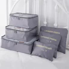 Organizador De Mala De Bagagem Viagem Kit 6 Necessaire Bolsa - ANGELINA SHOP.