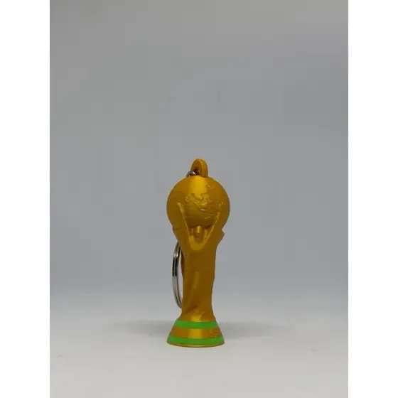 Kit Chaveiros Taça Copa Dourada( dourada e não amarelo) Lembrancinha Futebol Brinde Festa