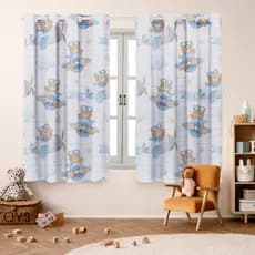 Cortina Encantos p/ Quarto Infantil 2,00 x 1,50 Decoração, Baby, Menina, Menino