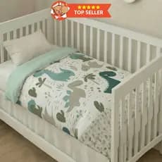 Edredom de Berço Bebê 400 Fios Dupla Face (LIMITADO) Premium Grosso Fofinho Macio Leve Conforto
