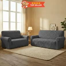Capa de Sofá 2 e 3 Lugares Matelada Proteção Estofado Ajuste Perfeito Conforto Sala Casa Decorativa