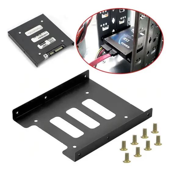 Adaptador Suporte Baia Universal Hd Ssd 2.5 Para 3.5 com Parafusos