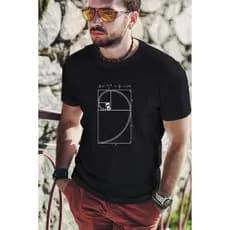 Camiseta Algodão Unissex Sequencia de Fibonacci Race Car Carro Derrapando Geek OverSized Costura Reforçada