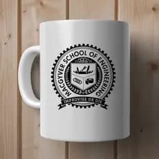 Caneca Personalizada Macgyver Profissão Perigo Magaiver 350ml envio imediato