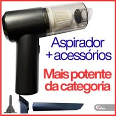 Aspirador Portátil Soprador com Múltiplas Funções Carro Casa Computador