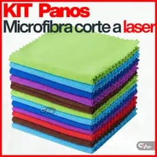 Kit Panos De Limpeza Microfibra Alta Absorção Multiuso Cozinha Carro Casa Vidros e Telas