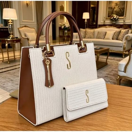 Conjunto Luxo Elegance Bolsa mais carteira
