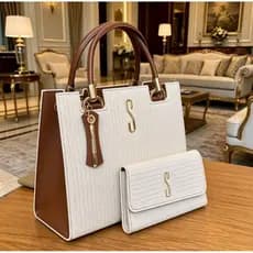 Conjunto Luxo Elegance Bolsa mais carteira