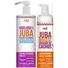 Kit Widi Care Modelando A Juba Geleia Seladora e Mousse Criador De Cachos - 2 Itens