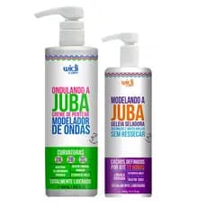 Kit Widi Care Creme de Pentear Ondulando A Juba e Modelando A Juba Geleia Seladora - 2 Itens