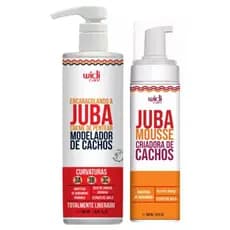 Kit Widi Encaracolando A Juba e Mousse Criador de Cachos - 2 Itens