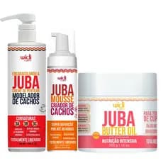 Kit Widi Care Encaracolando A Juba, Mousse Criador de Cachos e Mascara Butter Oil - 3 Itens