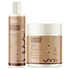 Kit Apse Crespo Power Creme de Pentear Nutritivo e Gelatina Umidificadora - 2 Itens