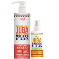 Kit Widi Care Creme de Pentear Encaracolando A Juba e Juba Blend de Óleos - 2 Itens
