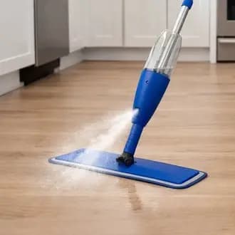Mop Spray Reservatório Pulverizador Refil Microfibra Limpeza Piso Casa Cores Sortidas