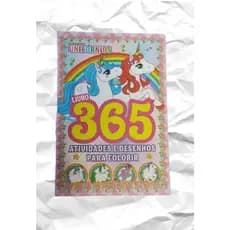 livro 365 atividades e desenhos para colorir