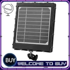 Kit De Painel Solar Para Câmera De Trilha Com Saída De 3W 8000mAh 5V 12V 9V 6V Exterior Carregador De Uso De Segurança