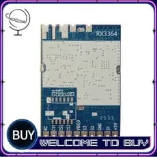RX3364 3.3G Módulo VRX Receptor Sem Fio 3060-3500MHz Para FPV RC DIY Drone Kit Eletrônico De Áudio E Vídeo