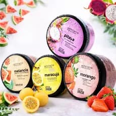 Esfoliante Corpo e Rosto Cheiro de Fruta 300g