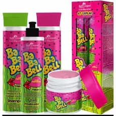 Kit Capilar BaBaBell Melancia com Chiclete – Bell Corpus 🍉