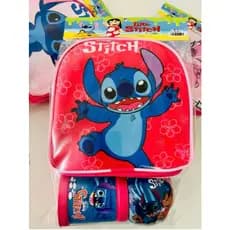 KIT DO STICTH MOCHILINHA MAIS BOLA SURPRESA COM BRINDE E CANECA LEMBRANCINHA CRIANÇA FESTA INFANTIL