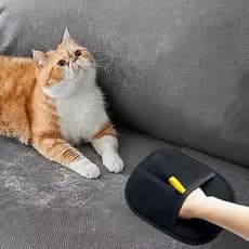 Luvas De Remoção De Pêlos De Animais De Estimação Escova Estática  Removedor Pelos Cães E Gatos