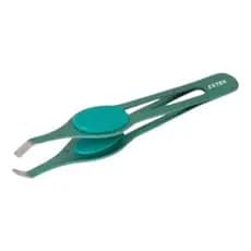 Pinça de Sobrancelha Laqueada Ergonômica Estética Profissional Design Depilação Pelos Facial Estek
