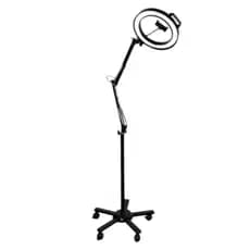 Ring Ligth Iluminador Coroa De LED Com Tripé Articulado Profissional Luz Estética Clínca Estek