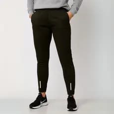 Calça JOGGER Refletivo Peças Dry Fit Academia Masculina Adulta com Bolso Zíper Flanelada