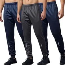 Kit Calça Chimpa Academia Masculina Adulta Com Bolso Zíper Flanelada Jogger Quentinha Conforto Inverno