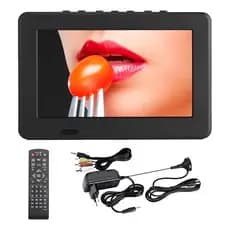 Mini Tv Digital Monitor Portátil 7 Polegadas Led Hd Usb Av