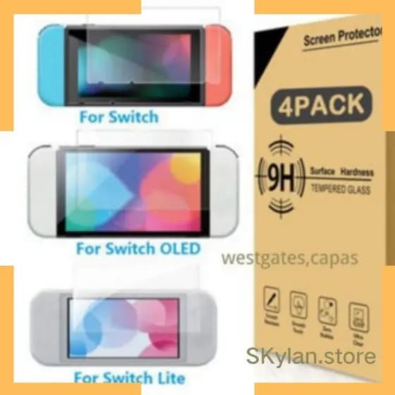 Película de Vidro Temperado protetor de tela compativel para  Nintendo Switch/Oled /lite