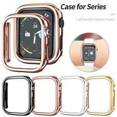 Crepúsculo Case sem película Para Apple watch todas as séries 38mm 40mm 41mm 42mm 44mm 45mm 46mm 49mm