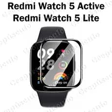 Película Proteção cerâmica 3d Para Xiaomi Redmi Watch 5 Redmi Watch 5 Active Redmi Watch 5 Lite