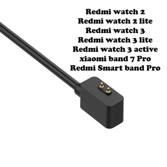 Carregador USB Para Redmi watch 2/Redmi watch 2 lite/Redmi watch 3/Redmi watch 3 lite/Redmi watch 3 active/mi band 7 Pro