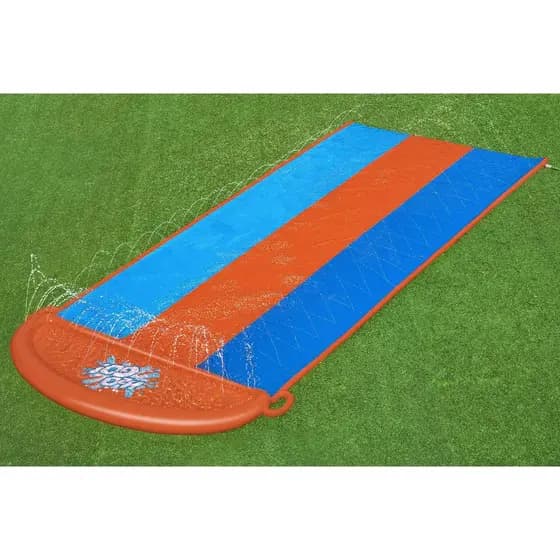 Pista Escorregar Quintal Jardim Escorregador Inflável Criança Adulto Toboágua Aquático Chafariz Agua