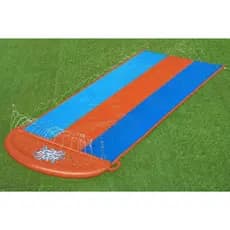 Pista Escorregar Quintal Jardim Escorregador Inflável Criança Adulto Toboágua Aquático Chafariz Agua