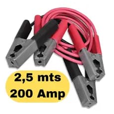Cabo Para Chupeta Transferência Carga de Bateria Com 2,5m 200amp 12V Automotiva Para Carro Veículos