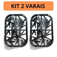Kit 2 Varais PRETO Calcinha Cueca Meias Com 16 prendedores Cores Sortidas